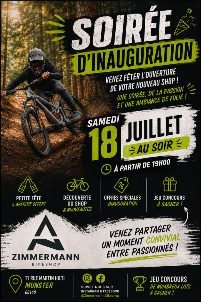 SOIREE D’INAUGURATION - événement vélo Munster
